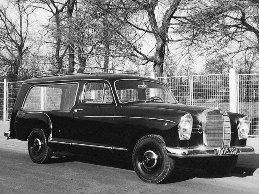  Mercedes-Benz Jauernig Bestattungswagen 1970 года  (фото 1 из 1)